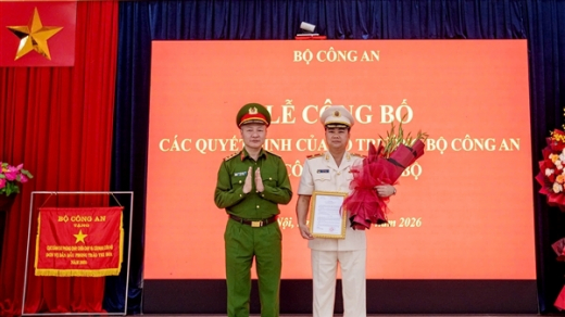 Bổ nhiệm Thiếu tướng Dương Đức Hải giữ chức vụ Cục trưởng Cục Cảnh sát PCCC và CNCH